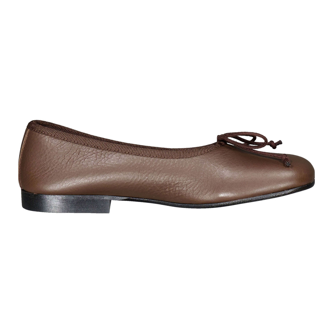 Papanatas Brown Grey Soft Ballet Flat