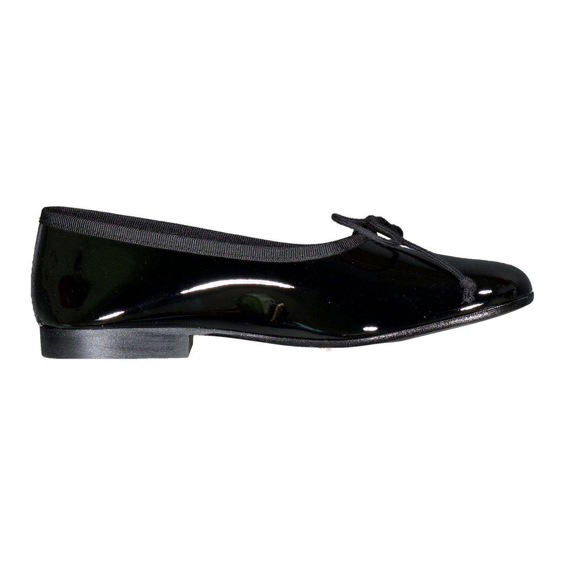 Papanatas Black Patent Ballet Flat