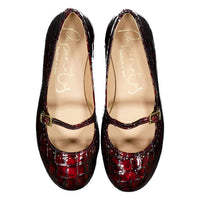 Papanatas  Cherry Low Cut Mary Janes