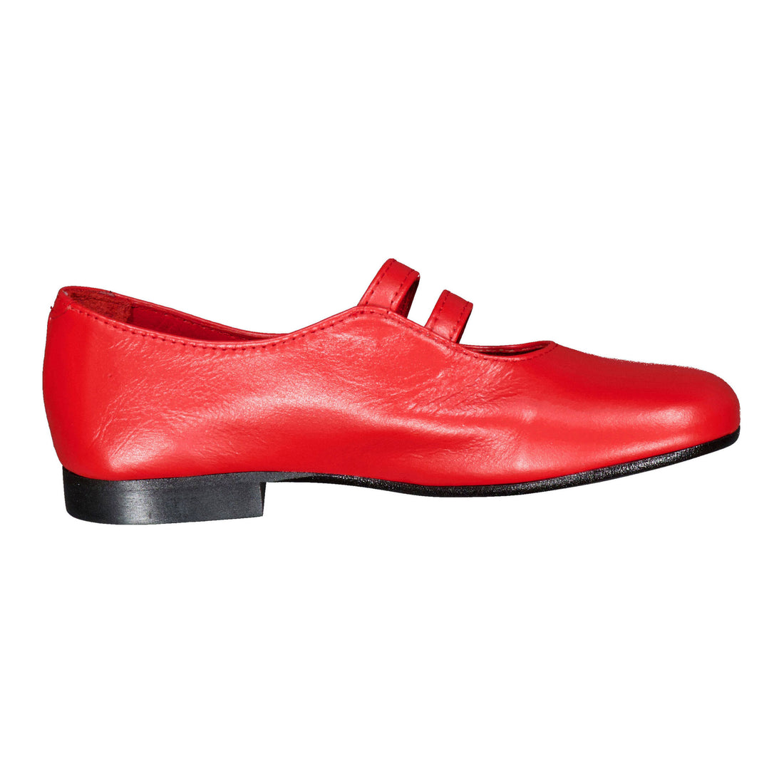 Papanatas  Red Double Strap Mary Jane