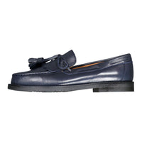 Papanatas  Navy Blue Bow Penny Loafer
