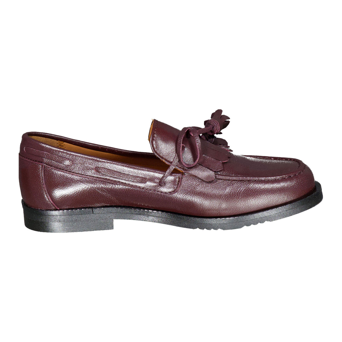 Papanatas  Burgundy Bow Penny Loafer