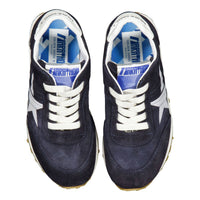 Golden Goose Dark Blue/White Running Marathon Sneakers