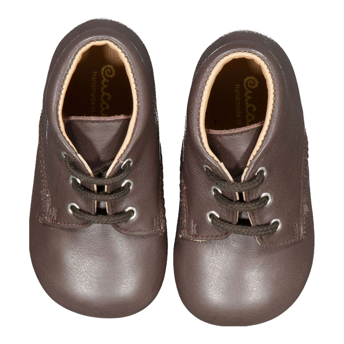 Papanatas Brown Baby Booties