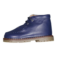 Papanatas  Navy Stitched Baby Bootie