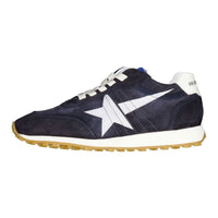 Golden Goose Dark Blue/White Running Marathon Sneakers
