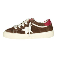 Golden Goose Brown/White/Red May Sneaker