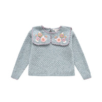 Louise Misha Mineral Blue Cyrella Pullover