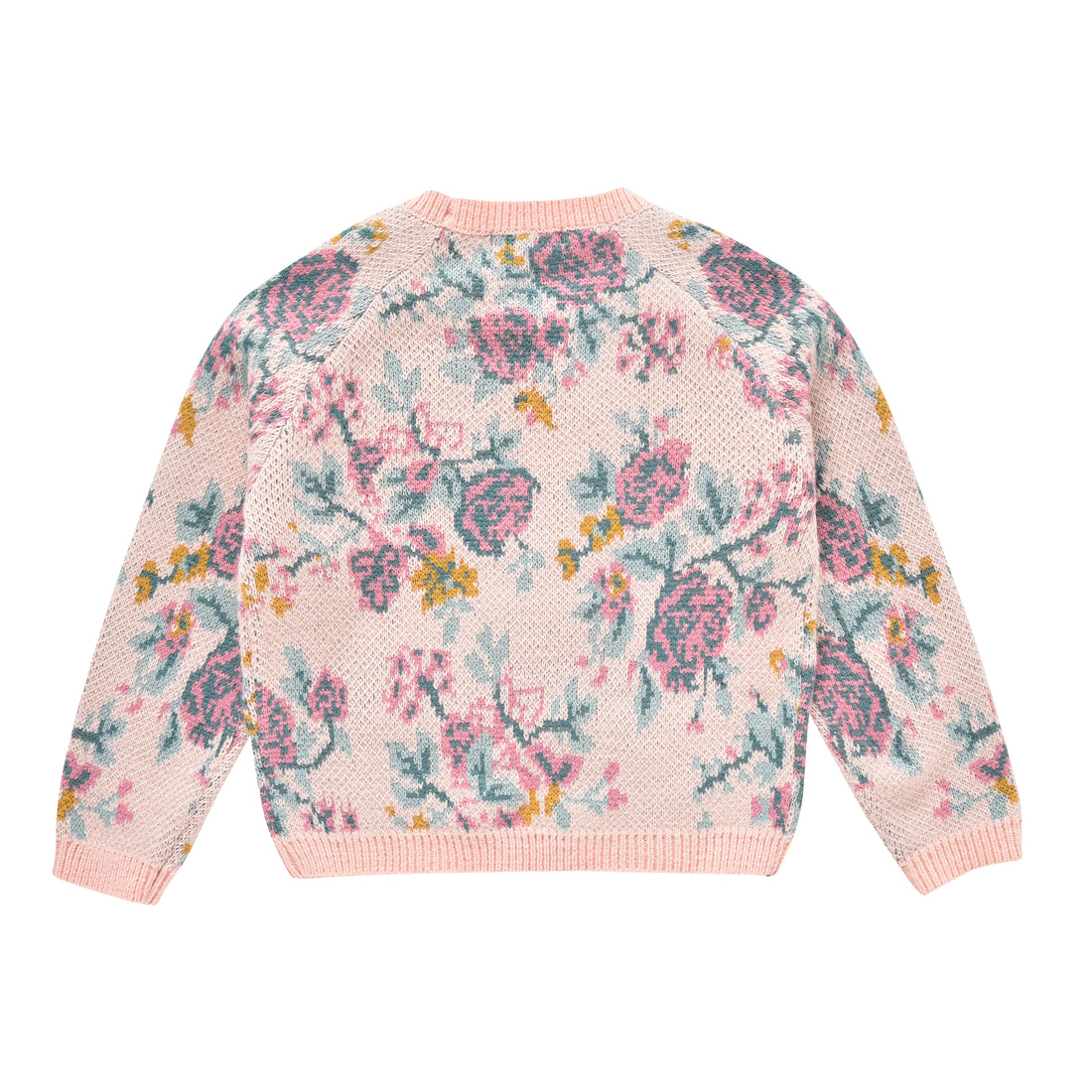 Louise Misha Pink Seylan Flowers Tsar Pullover