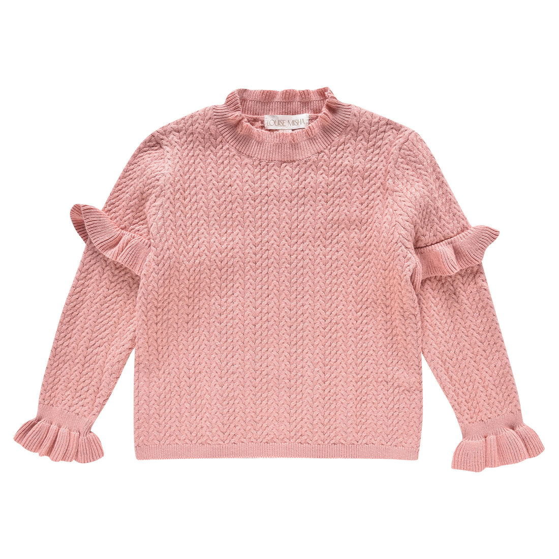 Louise Misha Pink Knitted Jevo Jumper