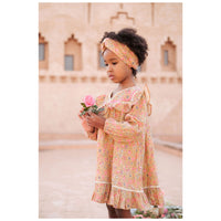 Louise Misha Saffron Flower Field Jilana Dress