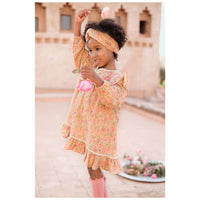 Louise Misha Saffron Flower Field Jilana Dress
