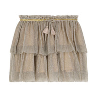 Louise Misha Gold Lurex Inej Skirt