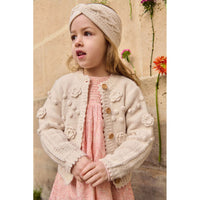Louise Misha Cream Sandy Cardigan