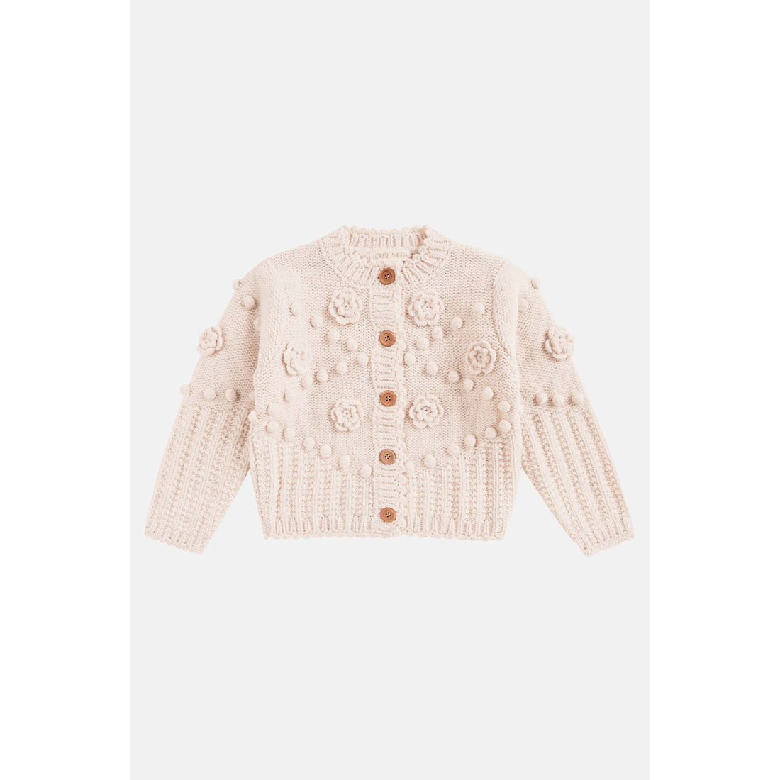 Louise Misha Cream Sandy Cardigan