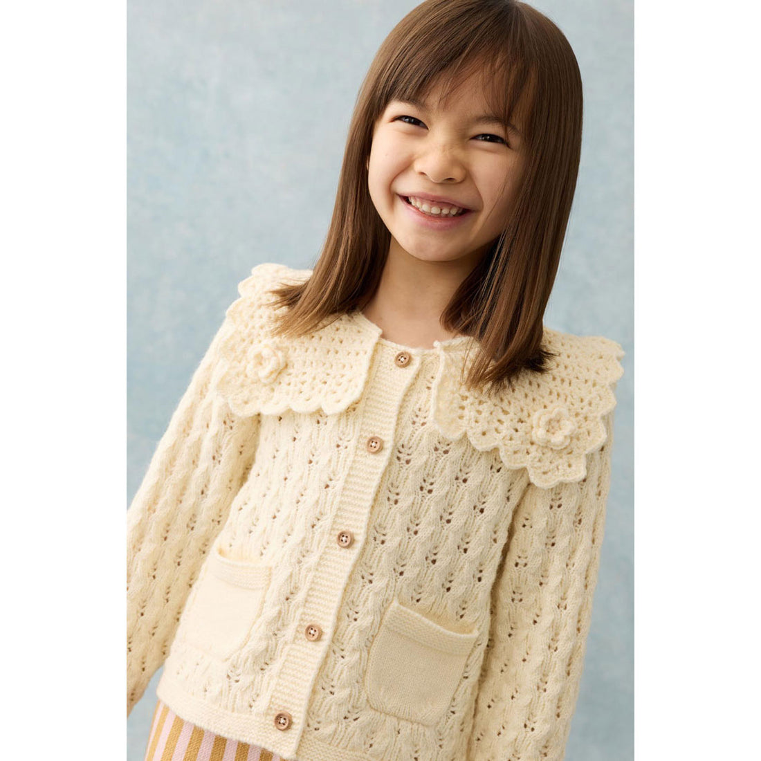 Louise Misha Cream Anouchka Cardigan