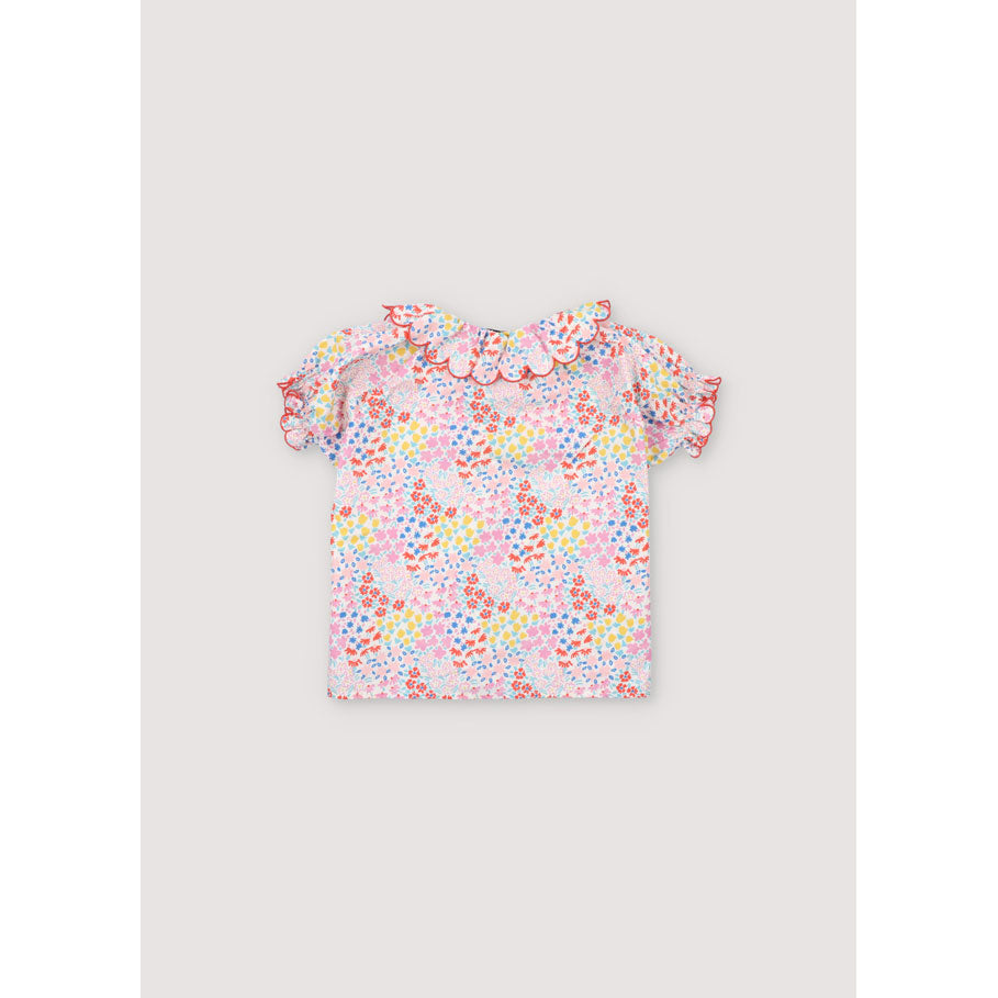 The New Society Anemone Print Greneva Blouse
