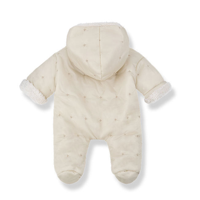 1+ In The Family Ecru Grenoble Padded Suit
