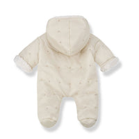 1+ In The Family Ecru Grenoble Padded Suit