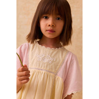Louise Misha Pink  Yellow Aurora Dress