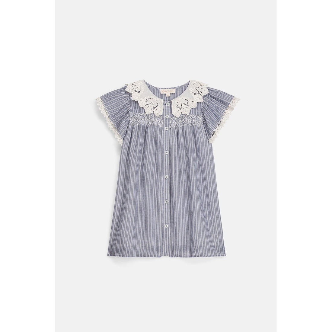 Louise Misha Blue Coast Strirpe Arlina Dress