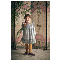 Louise Misha Cream Retro Pansy Lara Dress