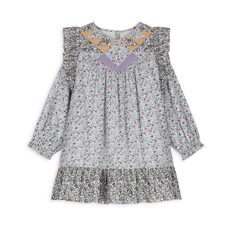 Louise Misha Cream Retro Pansy Lara Dress