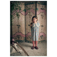 Louise Misha Blue Rosa Damascena Arinola Dress