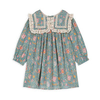 Louise Misha Blue Rosa Damascena Arinola Dress