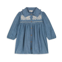 Louise Misha Stone Blue Marlotta Dress