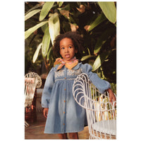 Louise Misha Stone Blue Marlotta Dress