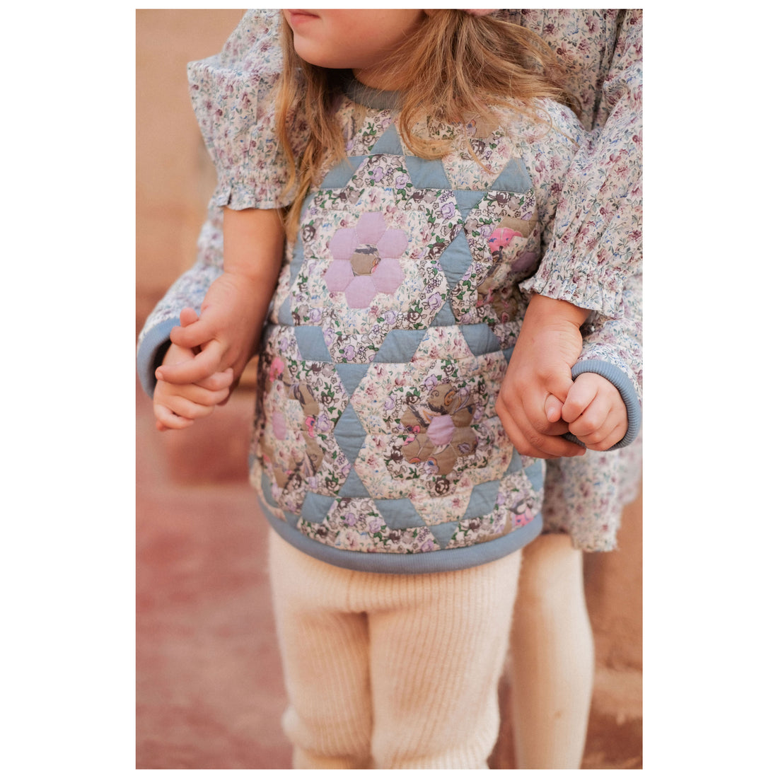 Louise Misha Multicolor Flower Patch Kyra Sweatshirt