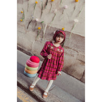 Louise Misha Pink Check Massilia Dress