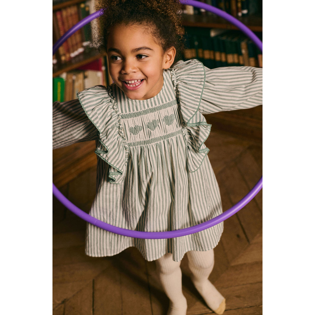 Louise Misha Almond Stripes Martinella Dress