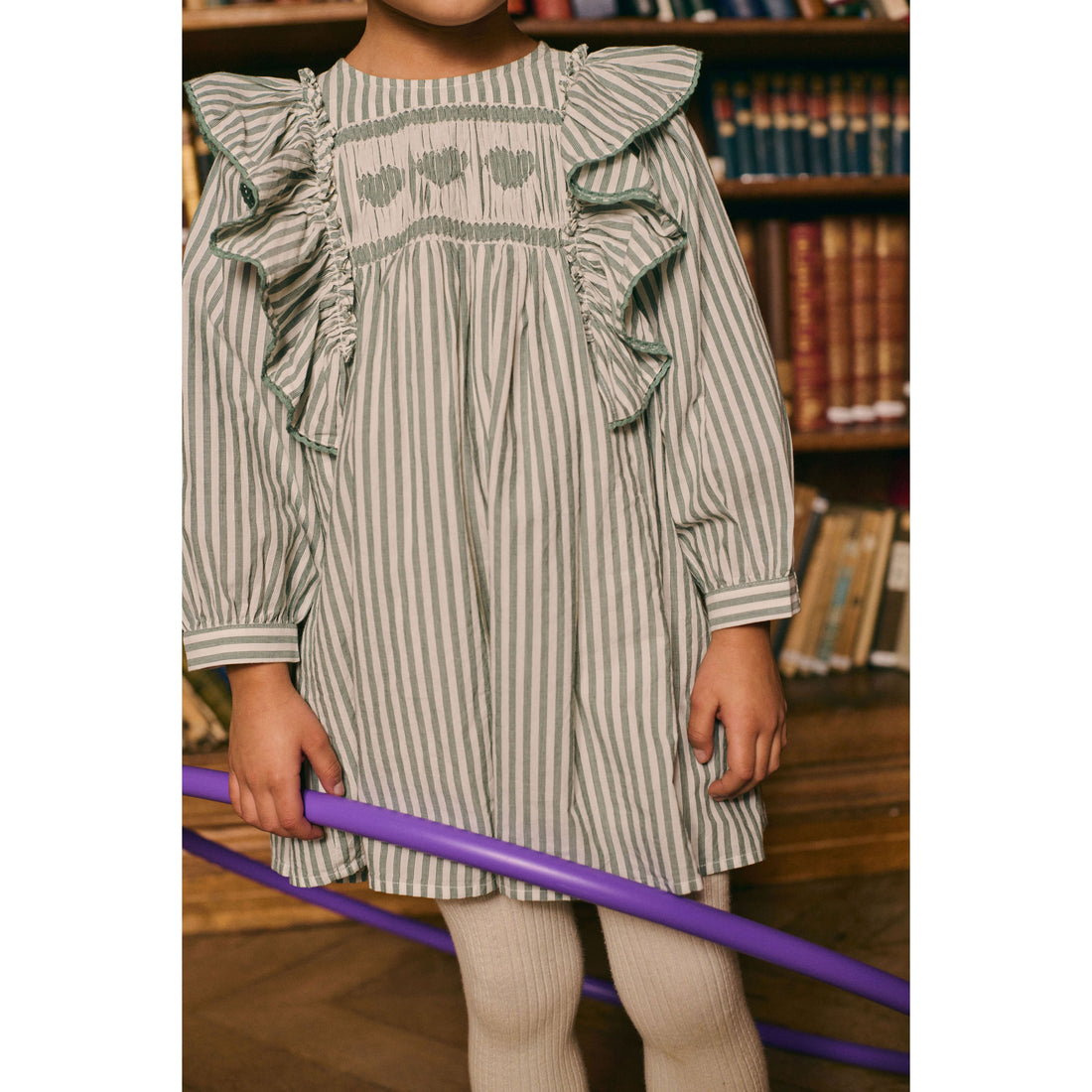 Louise Misha Almond Stripes Martinella Dress