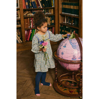 Louise Misha Velvet Cream Aster Isatys Dress