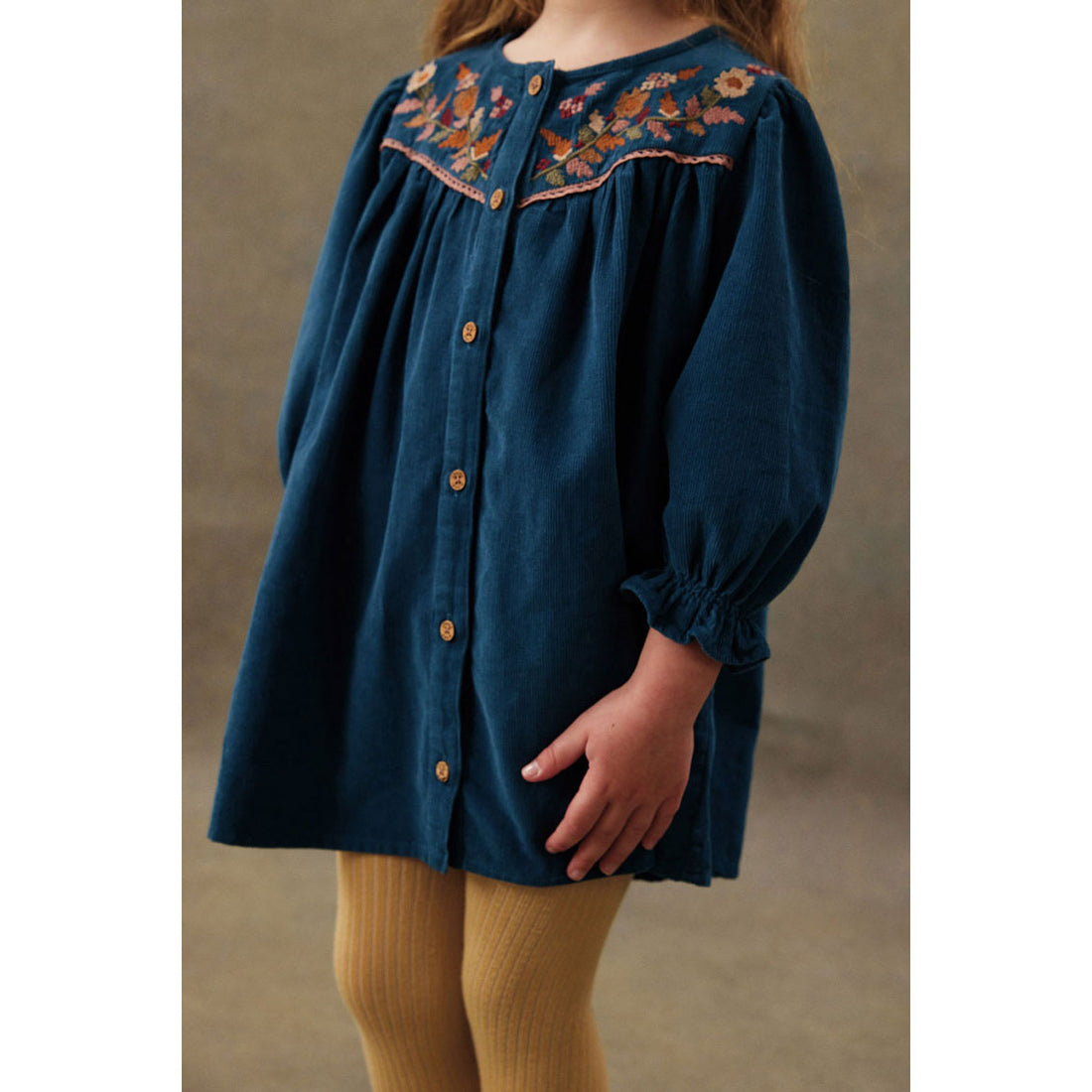 Louise Misha Deep Blue Floriane Dress