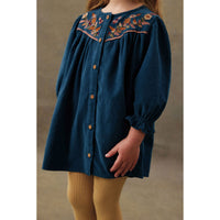 Louise Misha Deep Blue Floriane Dress