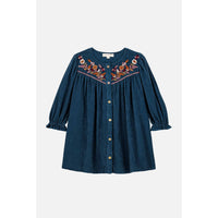 Louise Misha Deep Blue Floriane Dress