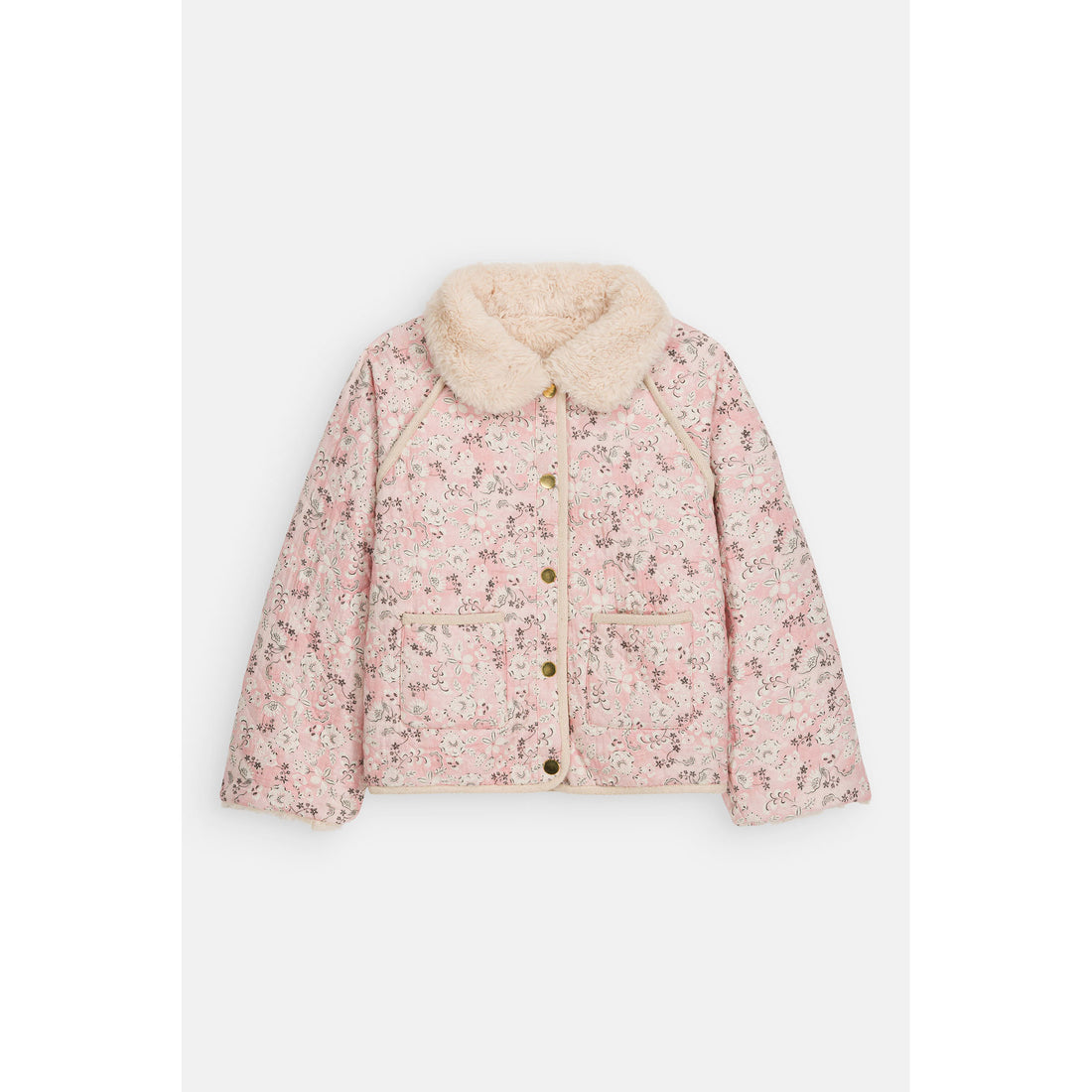 Louise Misha Pink Jasmina Reversible Coat