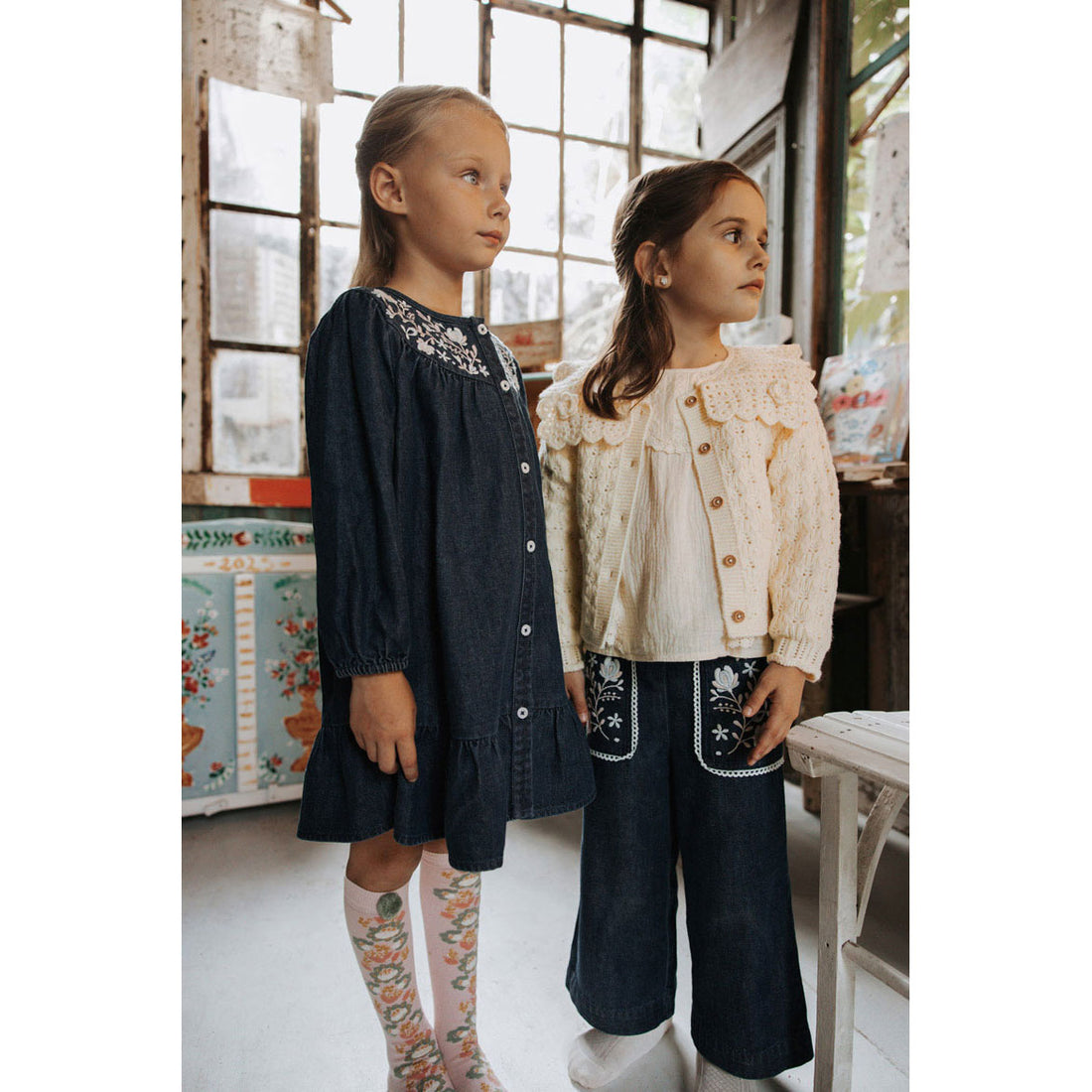 Louise Misha Indigo Massilou Dress