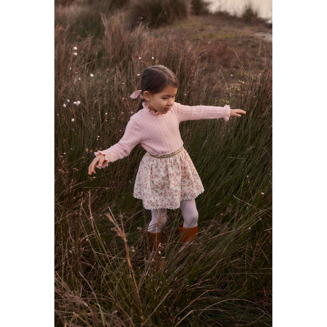 Louise Misha Cream Cephee Skirt