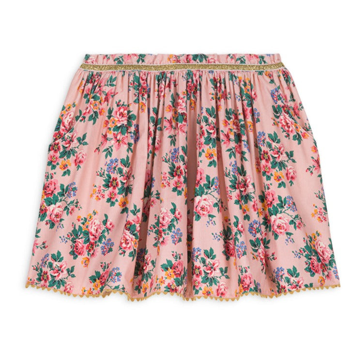 Louise Misha Pink Seylan Flowers Cephee Skirt