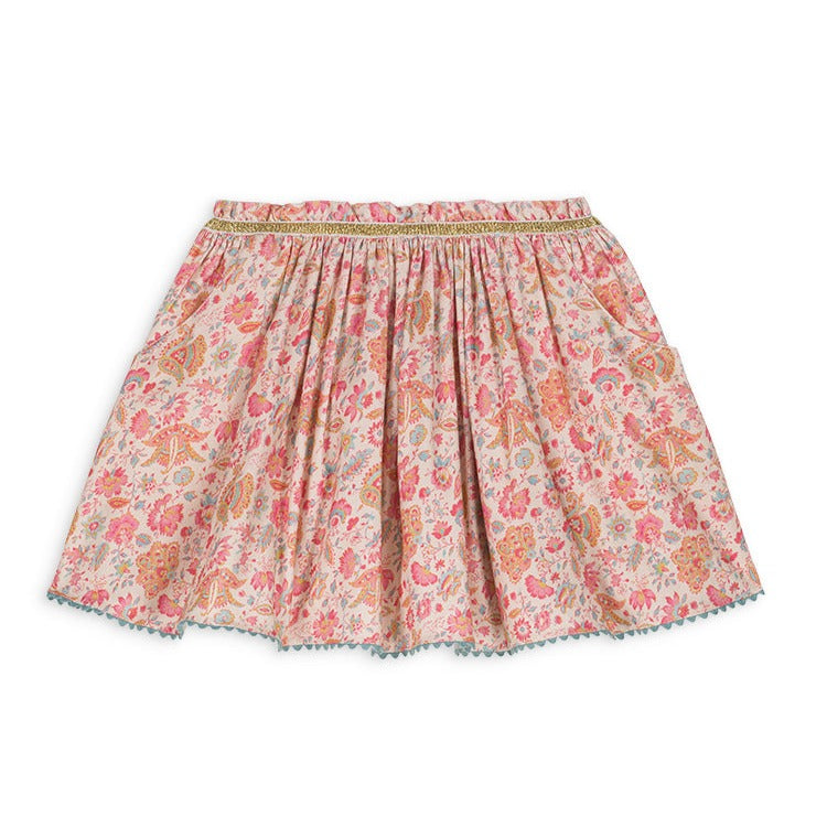 Louise Misha Devy Sun Hat, Cream Floral Haven