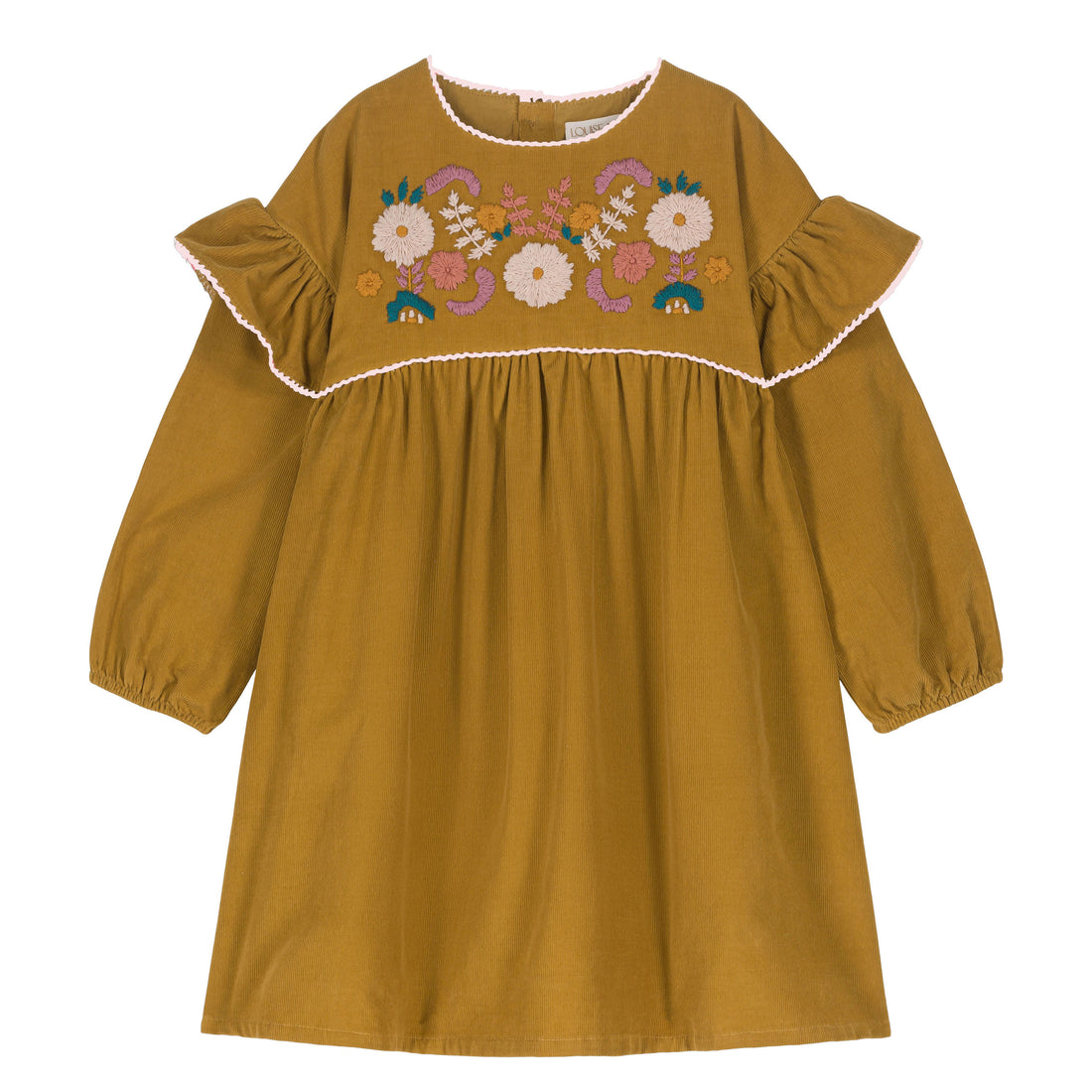 Louise Misha Honey Corduroy  Illia Dress