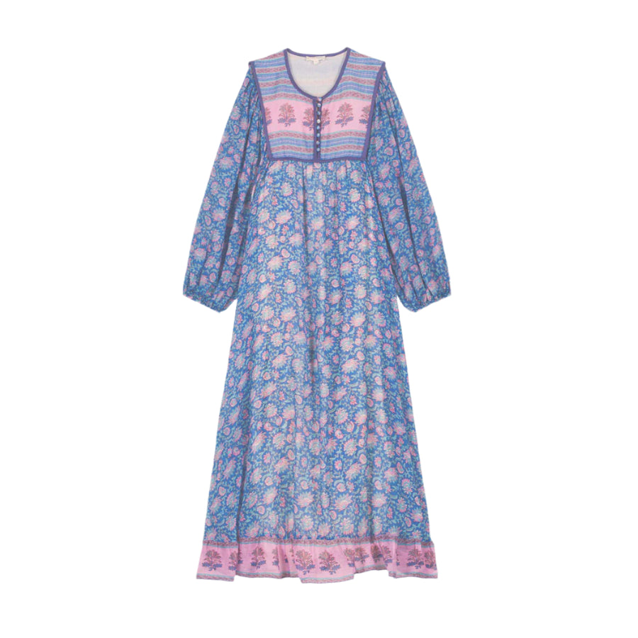 Louise Misha Blue Gypsina Women Dress Ladida Louise Misha Blue Gypsina Women Dress Ladida