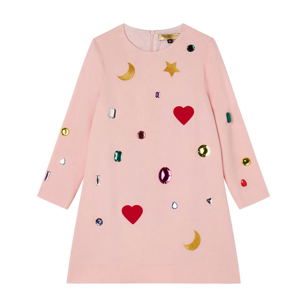 Stella Mccartney Pink Moon And Stars Jewels Dress