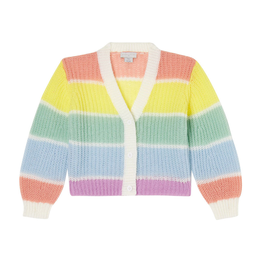 Stella Mccartney Multicolor Striped Cardigan