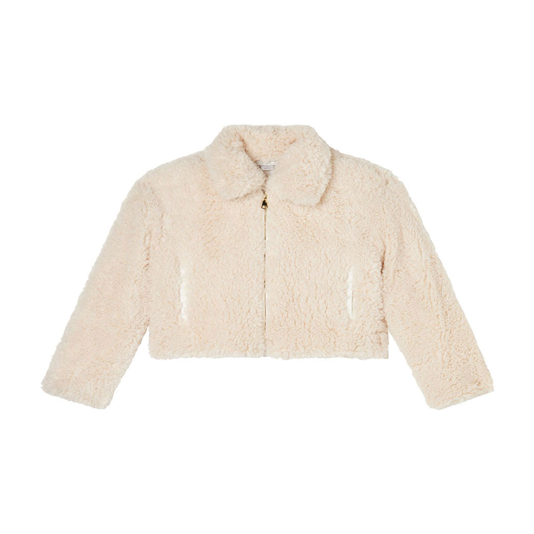 Stella Mccartney White Teddy Jacket