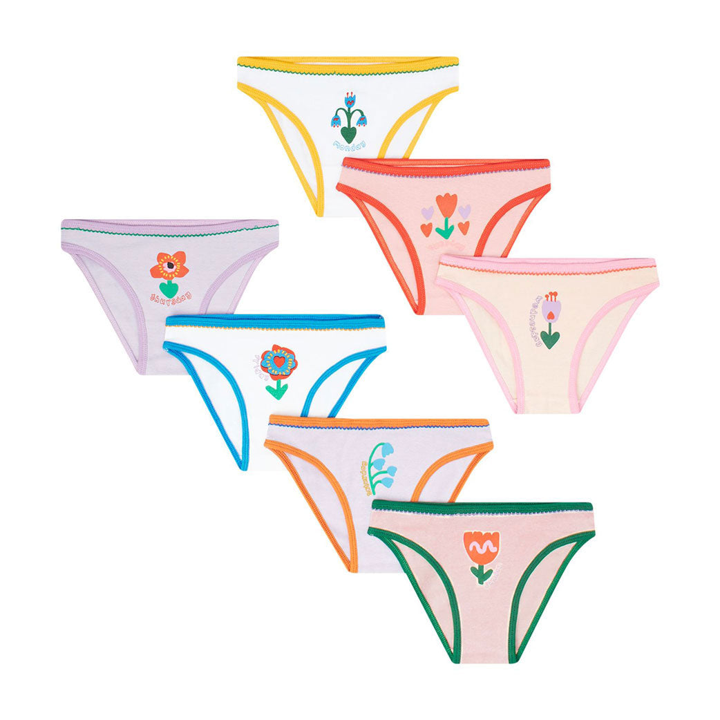 Stella Mccartney Multi Flowers Underwear Set
